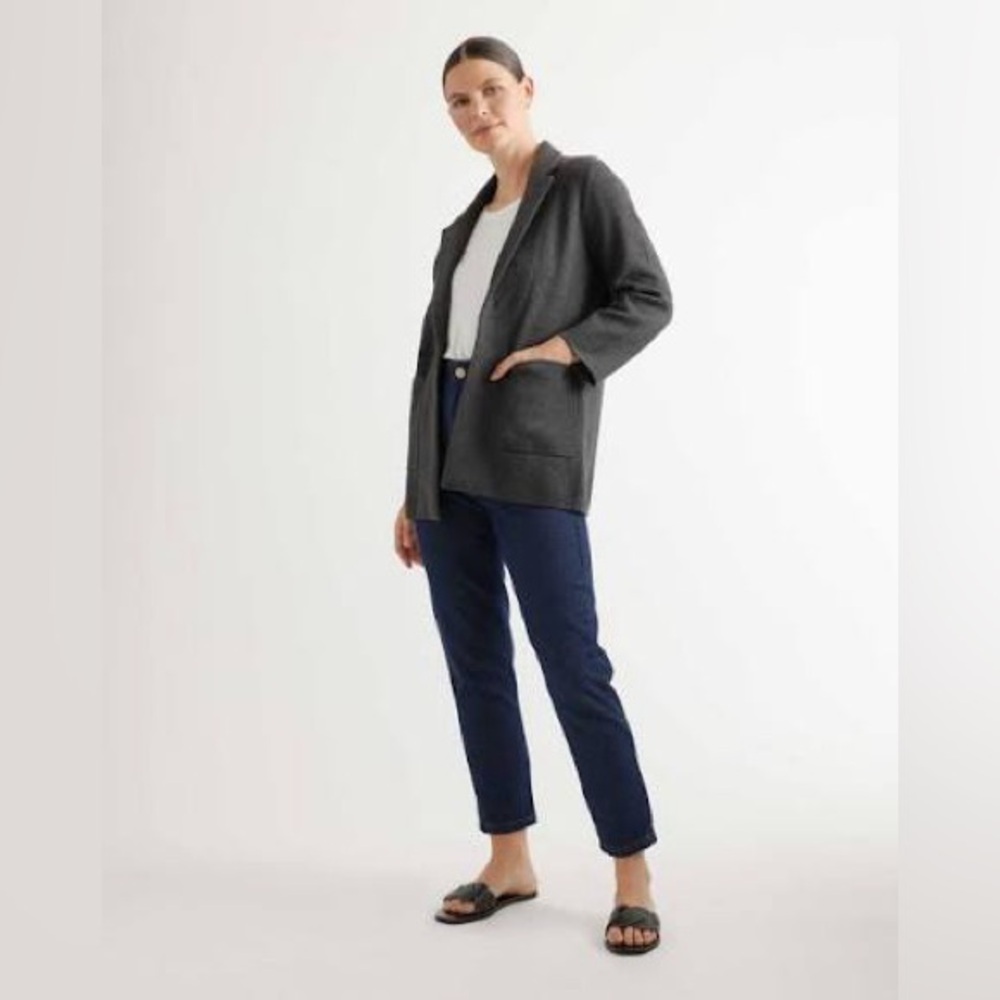 Quince Charcoal Blazer